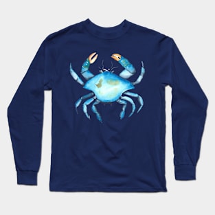 Blue Crab Long Sleeve T-Shirt